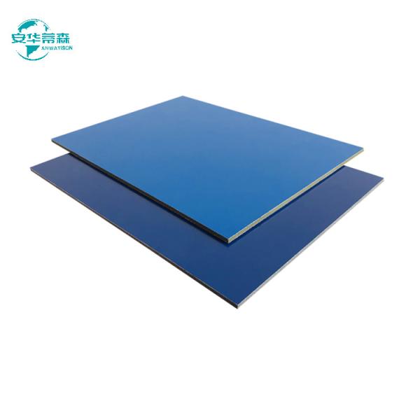 Quality Solid Color ACP Exterior Wall Cladding PE PVDF Coating Glossy Exterior Composite for sale