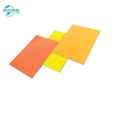 China Solid Color B1 3mm Aluminium Composite Panel Building Material PE ACP for sale