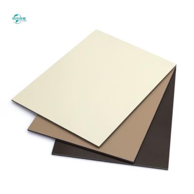 China High Impact Resistance Fire Retardant Acp Construction Fire Resistant Composite Panels ISO14001 for sale