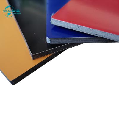 China 3mm 4mm Pvdf Aluminium Composite Panel Fire Resistance Glossy 3mm ACP Sheet for sale