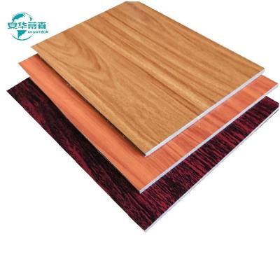 China Wooden Fireproof ACP Panel Sheet Acp Sheets For Exterior Wall Cladding 4*8 feet for sale