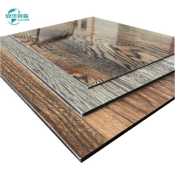 Quality Weather Resistance Wood Grain Aluminum Composite Panel Wood Finish Acp Sheet 2mm for sale