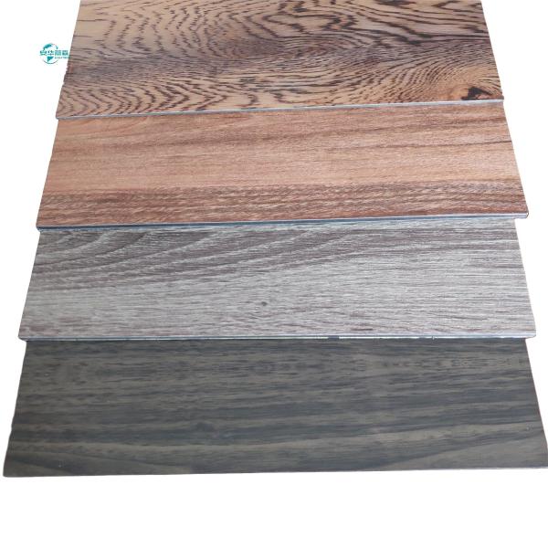 Quality Weather Resistance Wood Grain Aluminum Composite Panel Wood Finish Acp Sheet 2mm 3mm for sale