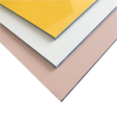 China ISO9001 Wall Panels Acp Paneling Exterior Cladding Interior Aluminium Composite Panel 0.06mm for sale