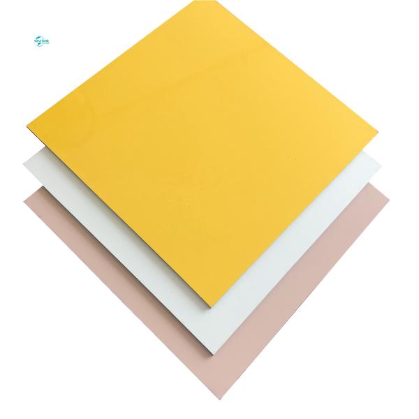 Quality 2-6mm 8x4 Glossy PE/PVDF Coated ACM ACP Aluminium Composite Panel, ISO9001 Certified for sale