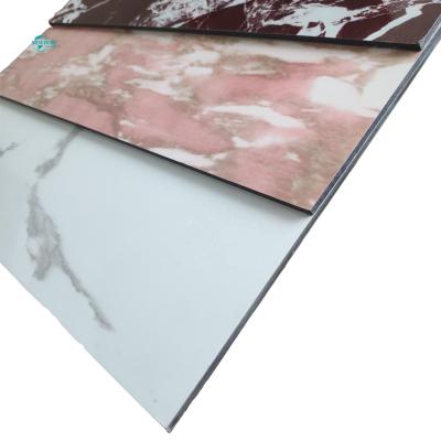China 1220mm Marble Composite Panel AV Certified Acp Exterior Cladding Environmentally Friendly for sale