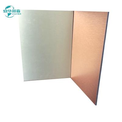 China 1220mm Brushed ACP Fire Retardant Composite Paneling B1 Fire Rating for sale