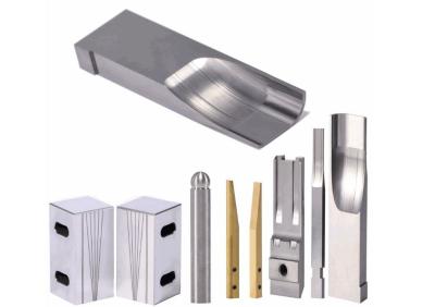 China Partes movibles de sellado de acero de las piezas del molde de la precisión con el tratamiento térmico de pulido en venta