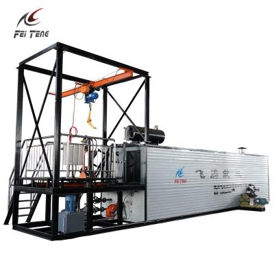 China PLC Control 9000kg Bitumen Machine 12m*2.2m*2.55m in Size for sale