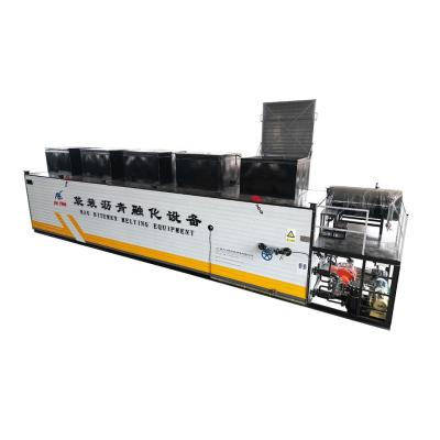 China 23 Tons Per Batch Asphalt Manufacturing Equipment with Italy Baltur Burner for sale