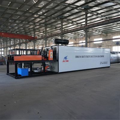 China Automated barrel asphalt melting equipment for efficient labor-saving stripping for sale