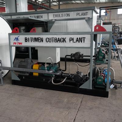 China High Efficiency PLC Bitumen Cutback Production Plant for asphalt plant for sale