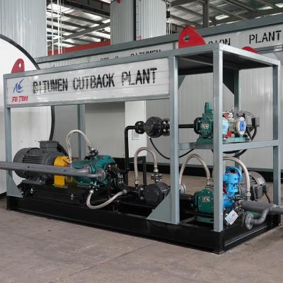 China Advanced PLC-Controlled Bitumen Cutback Plant for Asphalt Production for sale