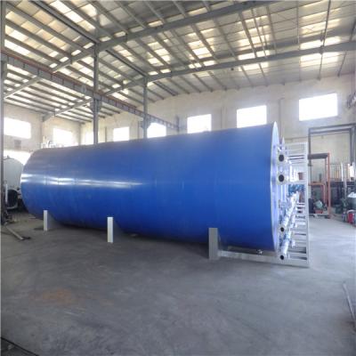 China Steel Plate Container Type Asphalt Storage Tank , Bitumen Heating Tank for sale