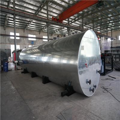 China Carbon Steel Container Loading Asphalt Heating Tank With Heating Speed Fast for sale