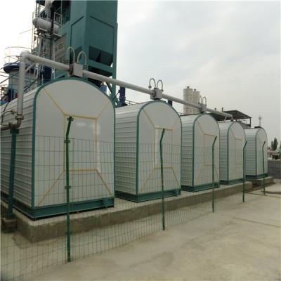 China Rock Wool Insulation Asphalt Heating Tank , Cuboid Bitumen Tank For Bitumen Mixing Plant for sale