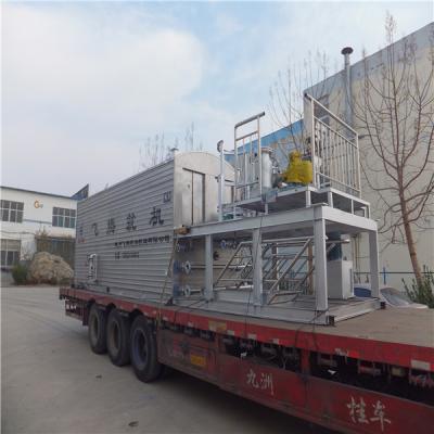 China Dmf Distillation Residue Bitumen Drum Melting Unit , Custom Color Asphalt Drum Mix Plant for sale