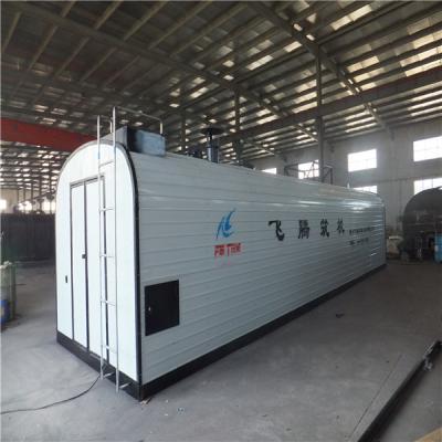 China Diesel Oil Burner Heating Container Loading Bitumen Storage Tank for sale
