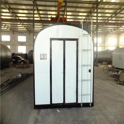 China White Bitumen Storage Tank Flue Heating / Thermal Oil Coils Heating Easy Transfer for sale