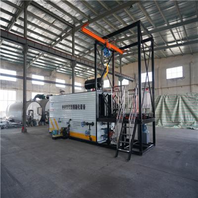 China White Bitumen Decanting Machine Carbon Steel Material 9.1 × 2.2 × 2.55m Size for sale