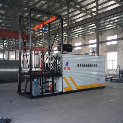 China Diesel Oil Burner Heating Bitumen Decanting Machine Large Size For Drum Packing for sale