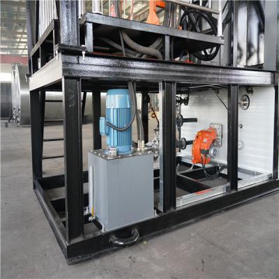 China Double Heating Asphalt Melting Machine , Labor Saving Drummed Asphalt Melter for sale