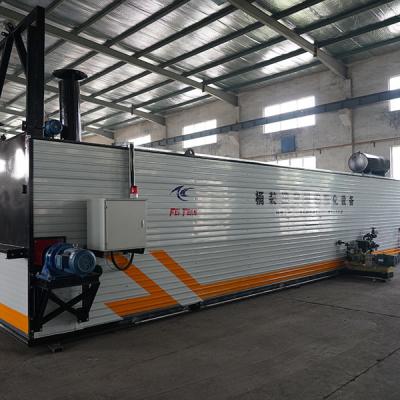 China Carbon Steel Container Loading Trolley Drum 17kw Bitumen Melting Machine for sale