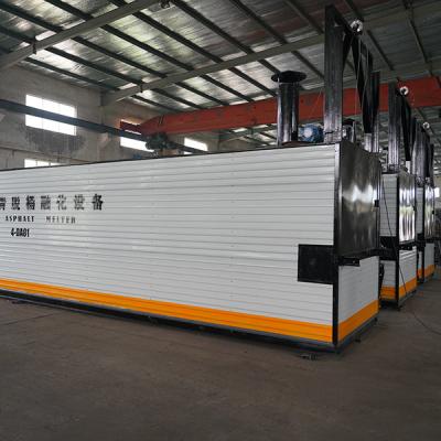 中国 炭素鋼の二重熱するドラム16m3瀝青Melter 販売のため