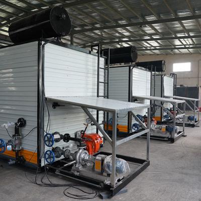 China Q235B Steel Flue Heating And Conduction Oil Heating Barrel Bitumen Melter for sale