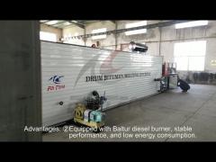 Efficient Bitumen Melting with ZYDST Drum Decanter Machine