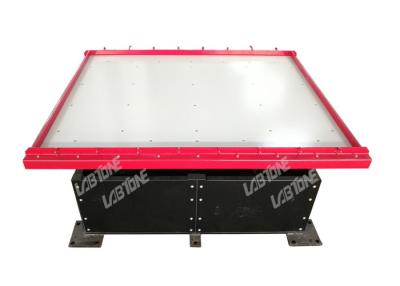 China Transportation Simulate Mechanical Shaker Table For Simulate Can Package Vibration Test for sale