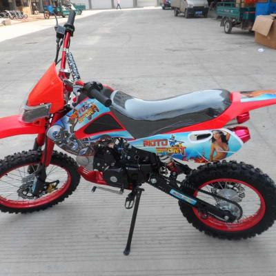 China Chain Drive Electric Motorcycle Dirt Bike BY-110 For Boys And Girls en venta
