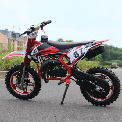 China 2.4L Tank Racing Dirt Bike 49cc 50cc 2 Pull Start Powered Mini Bike en venta