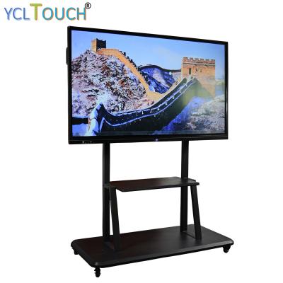 China Office Interactive Flat Panel Displays 55 Inch Android Digital Display for Video Conference for sale