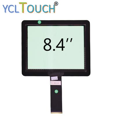 China 8.4 Inch Projected Capacitive Touch Screen USB Power 10 Touch Points Control for sale