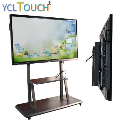 China 96 Inch Interactive Flat Panel Displays Multi Touch Portable Interactive Whiteboard ROHS for sale
