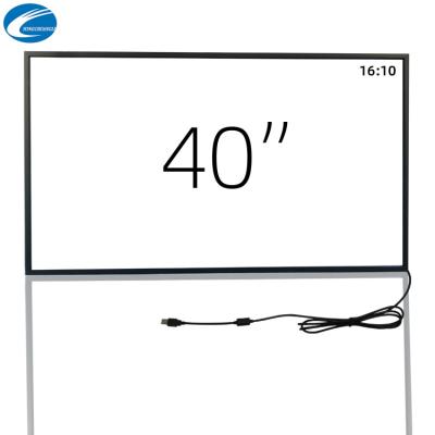 China Aluminum IR Multi Touch Frame 40 Inch Touch Screen Overlay for sale