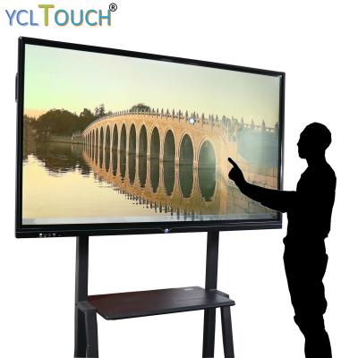 China Tablero elegante portátil Whiteboard interactivo 85 pulgadas para la escuela que enseña a la FCC en venta