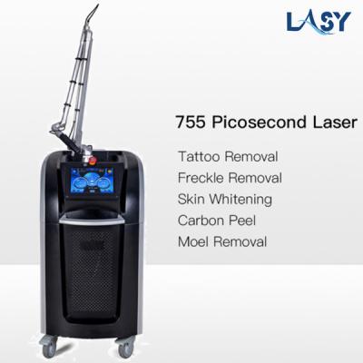 China 0.7-0.8mm Picosecond Laser Tattoo Removal Machine Nd Yag Hydrodermabrasion for sale
