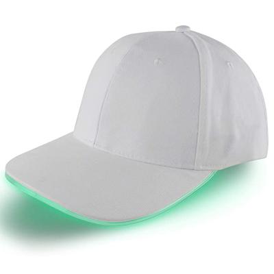 中国 超明るいライトLED野球帽男女兼用のワン・サイズ・フィッツ・オール 販売のため