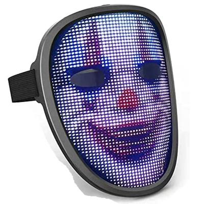 China Tiktok Explosive LED Full Face Changing Mask For Kids USB Rechargeable for sale