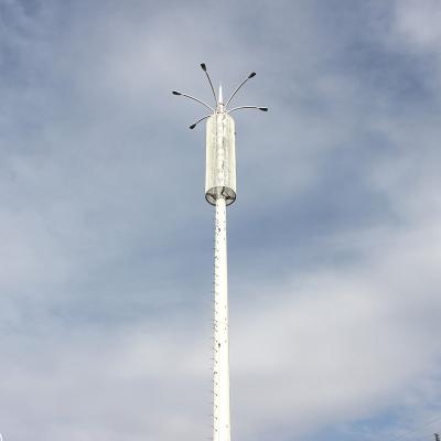 中国 30m Q355bの移動体通信タワーのアンテナ信号のブスターは電流を通した 販売のため