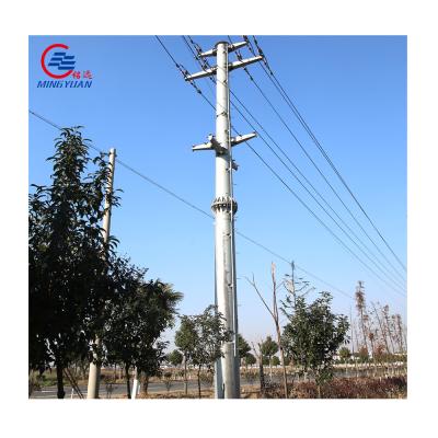 China 138kV Gantry steel poles Communication power transmission tower for electric transmission line for sale