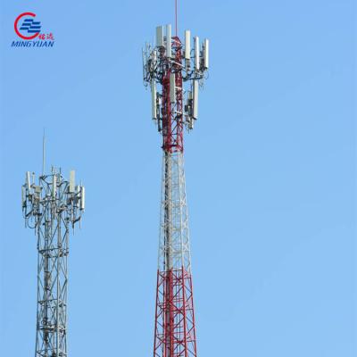 China Telecomunicações móveis da estrutura da torre de antena de rádio do mergulho quente do ângulo à venda