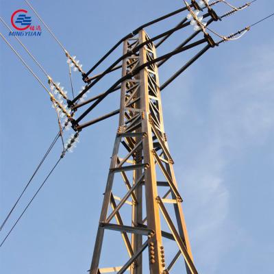 China Galvanized Hot Dip Power Distribution Tower Q345b Self Supporting Radio for sale