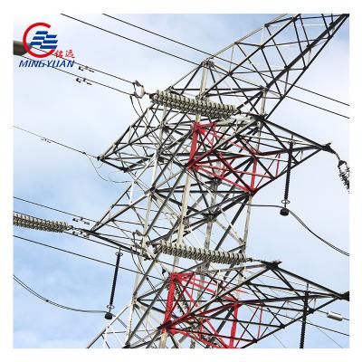 中国 電流を通されたQ345電気高圧送電タワー 販売のため