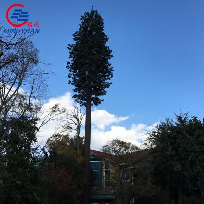 China Q345b camufló la célula se eleva torre disfrazada de la radio 5G de la antena de Monopoles de la telecomunicación de la palmera del árbol de pino en venta
