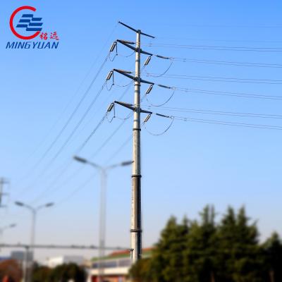 China 220kv High Tension Wire Tower Dc Suspension Type Monopole 32.25m for sale
