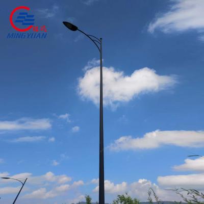 China 3m 4m Steel Street Light Pole , Galvanized Octagonal Steel Pole for sale