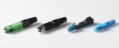 China Fiber Optic Fast Connector For FTTH , SC/LC/ST/FC Based Connector for sale